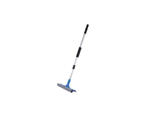 Стекломой с телескоп. руч. WS-07-F(310408) Рыжий кот 25х9см. 120см алюм.