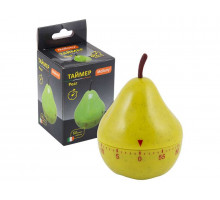 Таймер (003618) Mallony "Pear" 6,7х9,1см пластик зелен.