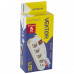 Фильтр сетевой (002697) VEKTOR LITE 5м/5роз. пластик бел.