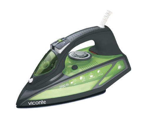 Утюг Viconte VC-4303 зелёный 2700 Вт керам.покр. пар самоочистка