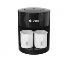 Кофеварка DL-8160(DELTA) 2керам. чашки по125мл. 250Вт.