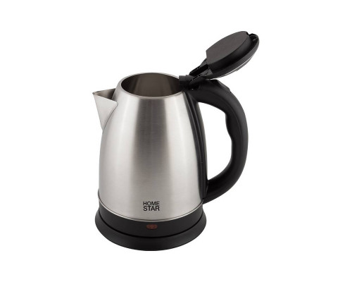 Чайник электрический Homestar HS-1010 003013 1,8л нерж. сталь 1500Вт сереб./чёрный