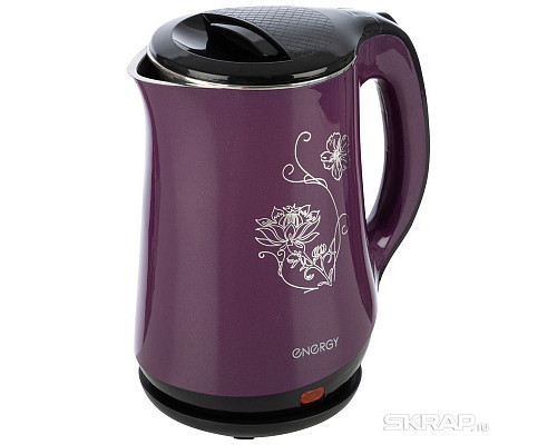 Чайник электрический Energy E-265 164127 1,8л пластик 1500Вт фиолетовый