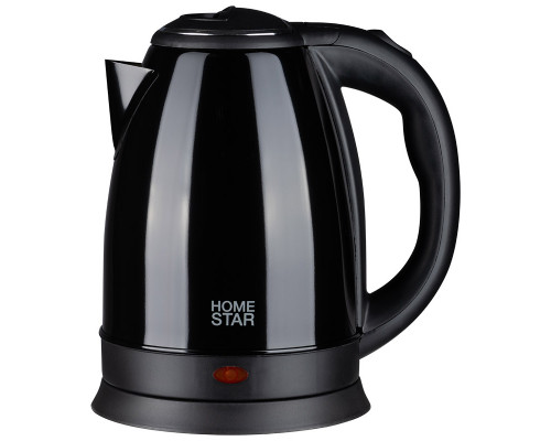 Чайник электрический Homestar HS-1010 006753 1,8л нерж. сталь 1500Вт черный
