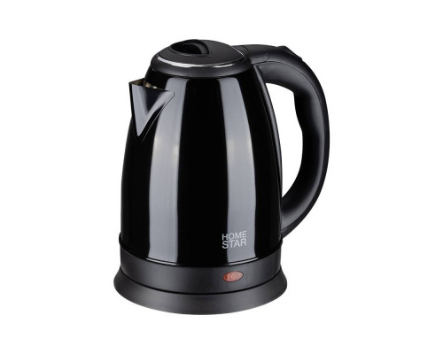Чайник электрический Homestar HS-1010 006753 1,8л нерж. сталь 1500Вт черный