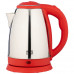Чайник электрический Homestar HS-1028 красный нерж.ст. диск 1,8 л 1500 Вт