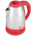 Чайник электрический Homestar HS-1028 красный нерж.ст. диск 1,8 л 1500 Вт