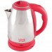 Чайник электрический Homestar HS-1028 красный нерж.ст. диск 1,8 л 1500 Вт
