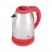 Чайник электрический Homestar HS-1028 красный нерж.ст. диск 1,8 л 1500 Вт