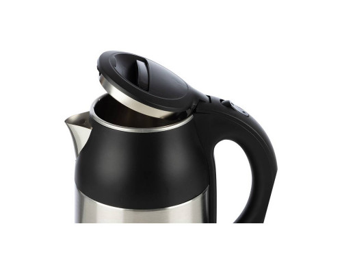 Чайник электрический Homestar HS-1034 черный нерж.ст. диск 1,8 л 1500 Вт