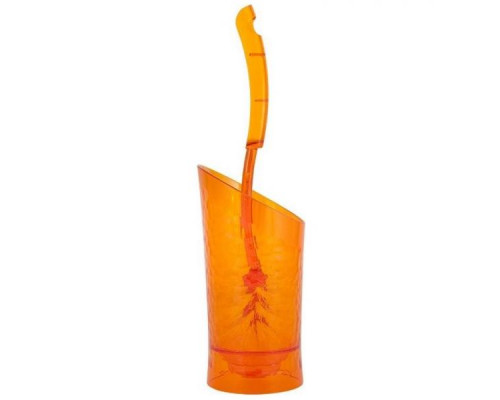 Ёршик для таул. SC340611099 Vogue со стаканом пластик оранжевый