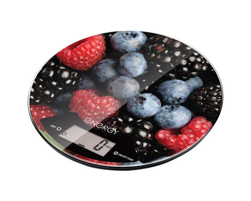 Весы кухонные электронные ENERGY EN-403 (ягоды) 011645 круглые