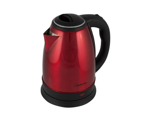 Чайник электрический Homestar HS-1010 003014 1,8л нерж. сталь 1500Вт красный