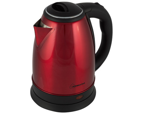 Чайник электрический Homestar HS-1010 003014 1,8л нерж. сталь 1500Вт красный