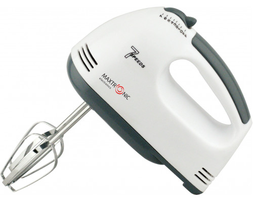 Миксер ручной MAX-LY-610 Maxtronic 220Вт электр. 3скор. пластик бел.
