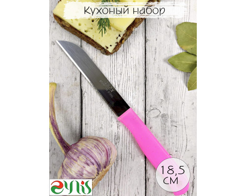 Кухонный набор 35608-103 "Aes" 3пр. (овощечистка+нож+терка) метал. разноцветный