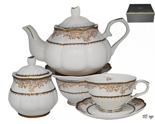 Чайный сервиз LENARDI 133-166 16пр. 250 мл в под.уп.