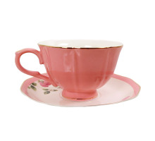 Чайный сервиз LENARDI 133-178 12пр. 0,25л фарфор розовый