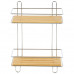 Полка двухъярусная 101245 BAMBOO-03 26х11,5х34см