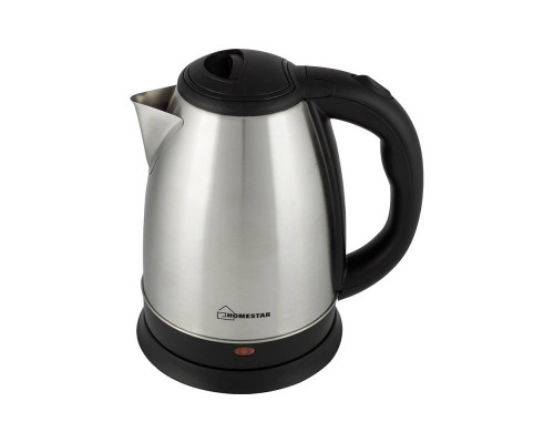 Чайник электрический Homestar HS-1010A 003582 1,8л нерж. сталь 1500Вт стальной