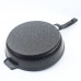 Сковорода ALTEI Granit Perfection black 02-2650-200 26см алюминий гран. чёрный