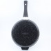 Сковорода ALTEI Granit Perfection black 02-2850-200 28см алюминий гран. чёрный