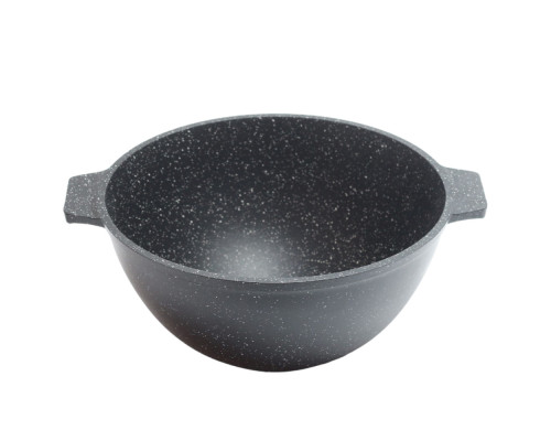 Казан для плова ALTEI Granit Perfection black 04-0450-310 4л 26см алюминий крышка стекло