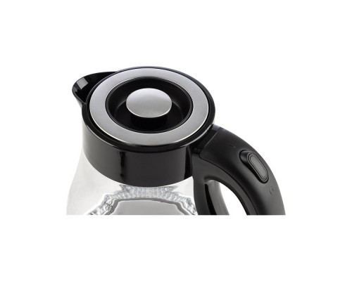 Чайник электрический Energy E-203 164139 1,7л стекло 2200Вт черный