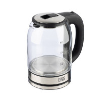 Чайник электрический Homestar HS-1042 (105222), 1,8 л, стекло, 1500 Вт, черн.