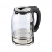 Чайник электрический Homestar HS-1042 105222 1,8л стекло 1500Вт черный
