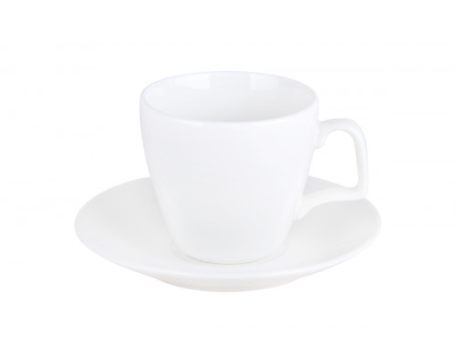 Кофейный сервиз КОРАЛЛ Классика NSF12-S-WN 12пр. 0,1л керамика белый