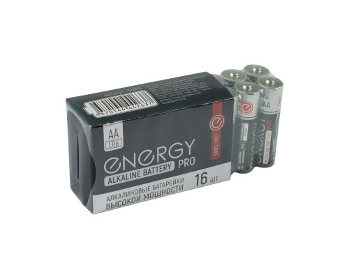 Батарейка алкалиновая Energy Pro LR6/16S (АА)