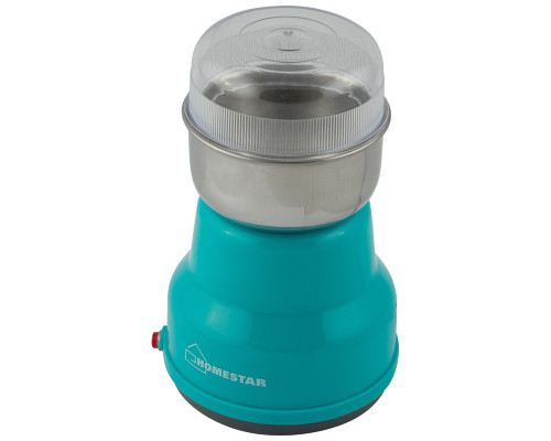Кофемолка HS-2001(000505) Homestar 150Вт электр. 50гр. нерж.ст. голубой