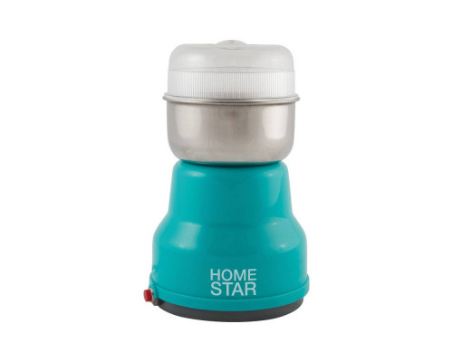 Кофемолка HS-2001(000505) Homestar 150Вт электр. 50гр. нерж.ст. голубой