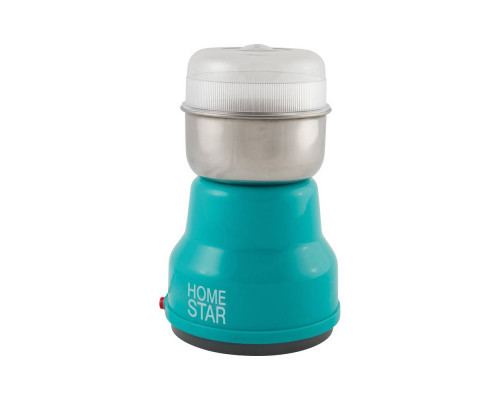 Кофемолка HS-2001(000505) Homestar 150Вт электр. 50гр. нерж.ст. голубой