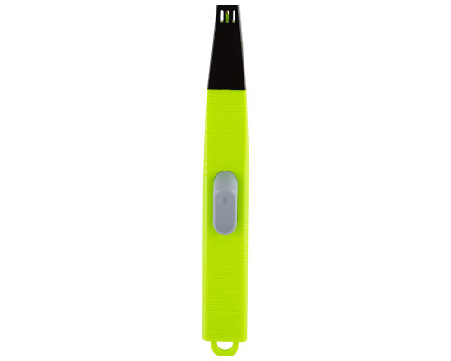 Пьезозажигалка HS-1206(102771) Energy пластик зеленый