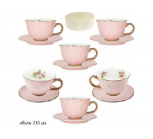 Чайный сервиз 12 пр. LENARDI 109-012, 0,25 л, фарф.