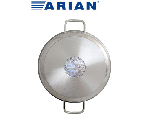 Сотейник с крышкой ARIAN Gastro 4TTCLK0224001 2,8л 24см нерж. сталь крышка металл серебристый
