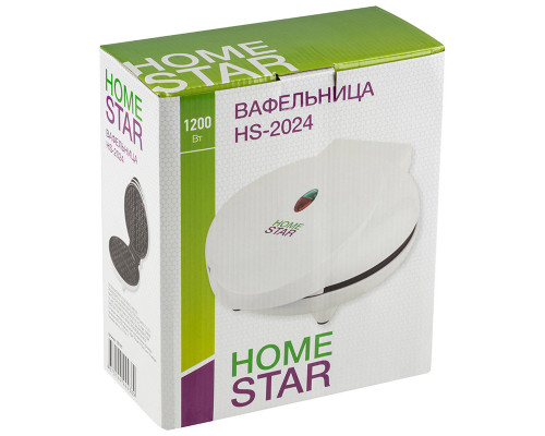 Вафельница HomeStar HS-2024, 1200Вт, венская вафля