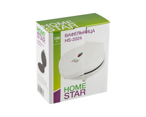 Вафельница HomeStar HS-2024, 1200Вт, венская вафля