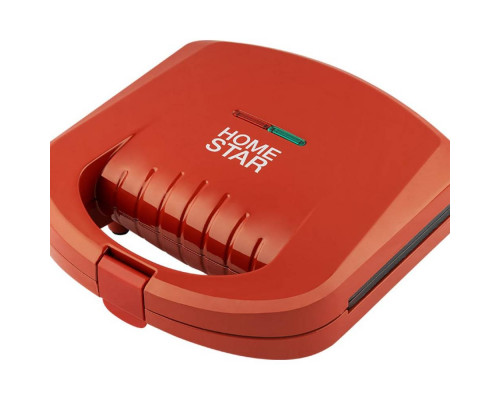 Сэндвич-тостер HomeStar HS-2003 красный 800Вт