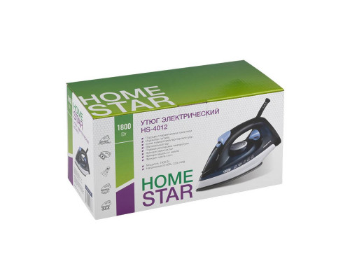 Утюг Homestar HS-4012 синий 1800 Вт керам.покр. пар самоочистка