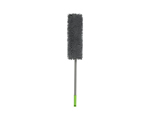 Швабра Рыжий кот Mop Click Лапша 310477 42x120см микрофибра рукоять телескоп. метал./пластик сер./зе