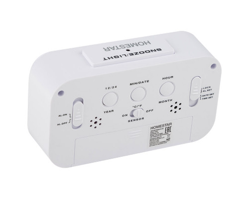 Часы электронные HS-0110(104307) Homestar белый
