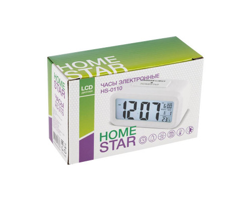 Часы электронные HS-0110(104307) Homestar белый