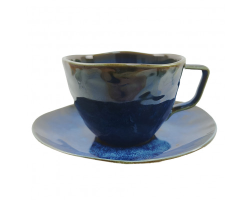 Кофейный набор 133-291 LENARDI 12пр. 110 мл AQUAMARINE  фарфор в под.уп.