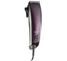 Машинка для стрижки волос Delta DE-4200 4 насад. 3-12мм от сети пластик/нерж сталь сиреневый