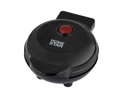 Вафельница 106137 HomeStar HS-2040 пластик 500Вт чёрный