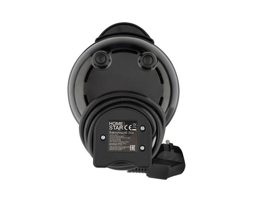 Вафельница 106137 HomeStar HS-2040 пластик 500Вт чёрный