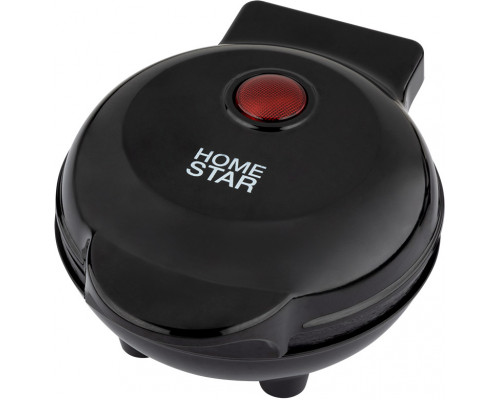 Вафельница 106137 HomeStar HS-2040 пластик 500Вт чёрный